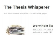 Thesis Whisperer